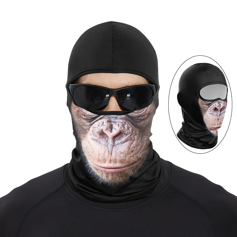 Funny Ape Mouth Skull Balaclav - Motorcycle Gear For Woman review and price